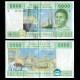 TCHAD / ETATS DE L'AFRIQUE CENTRALE / BEAC - Billet de 5000 Francs - Port maritime - C - 2002 – P609Ca –