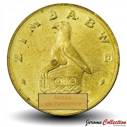 ZIMBABWE - PIECE de 2 Dollars - Pangolin - 1997