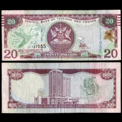 TRINITÉ-ET-TOBAGO - Billet de 20 Dollars - Oiseau Colibri - 2006 – P49c – JeromeCollection