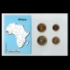 GUINEE - SET / LOT de 4 PIECES - 1 5 10 25 FRANCS - 1985 / 1987 en BLISTER – Km52 53 56 60 – JeromeCollection