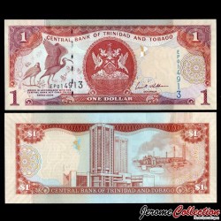 TRINITÉ-ET-TOBAGO - Billet de 1 Dollar - Oiseau Ibis rouge - 2006 – P46 – JeromeCollection