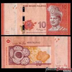 MALAISIE - Billet de 10 Ringgit - 2021 – P53c – JeromeCollection