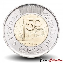 CANADA - PIECE de 2 DOLLARS - 50e anniversaire de la CN Tower à Toronto - 2026 – N570693 – JeromeCollection