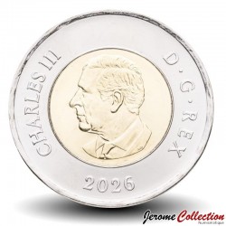 CANADA - PIECE de 2 DOLLARS - 50e anniversaire de la CN Tower à Toronto - 2026