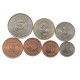 BOSNIE - SET / LOT de 6 PIECES de 5 10 20 50 FENINGA 1 2 MARK - 2022 / 2025 – Km115 116 117 118 119 121 –