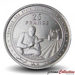 AFRIQUE CENTRALE - PIECE de 25 FRANCS CFA - 2024 – N463964 – JeromeCollection