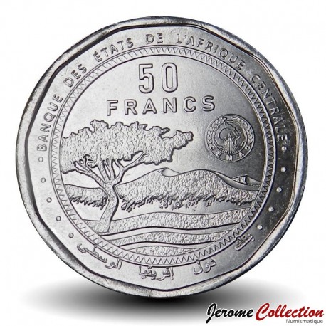 AFRIQUE CENTRALE - PIECE de 50 FRANCS CFA - 2024 – N463965 – JeromeCollection