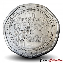 AFRIQUE CENTRALE - PIECE de 100 FRANCS CFA - 2024 – N463965 – JeromeCollection