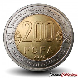AFRIQUE CENTRALE - PIECE de 200 FRANCS CFA - 2024