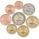LITUANIE - SET / LOT de 8 PIECES de 1 2 5 10 20 50 Centimes - 1 2 Euros - 2015 – Km68 69 70 71 72 73 74 75 –