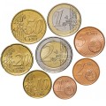 GRECE - SET / LOT de 8 PIECES de 1 2 5 10 20 50 Centimes - 1 2 Euros - 2008 – Km180 181 182 183 184 185 186 187 –