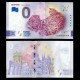 BILLET TOURISTIQUE - ZERO 0 EURO - FRANCE - BIOPARC DOUE-LA-FONTAINE [PATCH HOLO ARGENT] - UEGW - 2026-6 – –