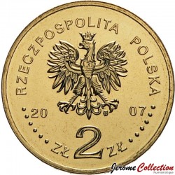 POLOGNE - PIECE de 2 ZLOTE - Joseph Conrad - 2007