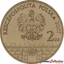 POLOGNE - PIECE de 2 ZLOTE - Villes de Pologne : Racibórz - 2007