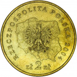 POLOGNE - PIECE de 2 ZLOTE - Voïvodie de Lubelskie (Lublin) - 2004