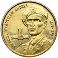 POLOGNE - PIECE de 2 ZLOTE - Général Wladyslaw Anders - 2002