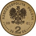 POLOGNE - PIECE de 2 ZLOTE - Général Wladyslaw Anders - 2002