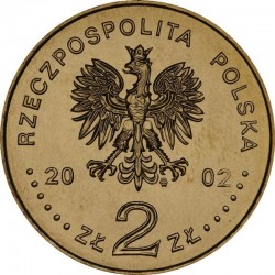 POLOGNE - PIECE de 2 ZLOTE - Général Wladyslaw Anders - 2002
