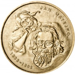 POLOGNE - PIECE de 2 ZLOTE - Série Peintres polonais : Jan Matejko - 2002