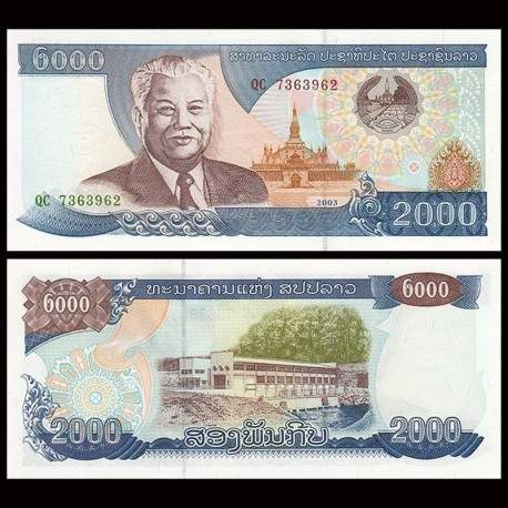 LAOS - Billet de 2000 Kip - 2003