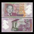 MAURICE - Billet de 25 Roupies - Sir Moilin Jean Ah-Chuen - Polymer - 2013