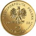 POLOGNE - PIECE de 2 ZLOTE - 30 ans de décembre 1970 - 2000