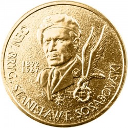 POLOGNE - PIECE de 2 ZLOTE - Général Stanislaw Sosabowski - 2004