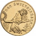POLOGNE - PIECE de 2 ZLOTE - La nuit de saint jean - 2006