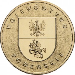 POLOGNE - PIECE de 2 ZLOTE - Voïvodie de Podlaskie (Podlachie) - 2004