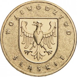 POLOGNE - PIECE de 2 ZLOTE - Voïvodie de Slaskie (Silésie) - 2004