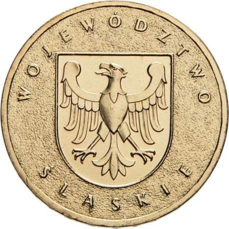 POLOGNE - PIECE de 2 ZLOTE - Voïvodie de Slaskie (Silésie) - 2004