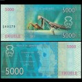 ANNOBON - Billet de 5000 Ekuele - Série insectes - 2013