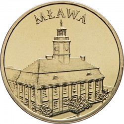 POLOGNE - PIECE de 2 ZLOTE - Villes de Pologne : Mława - 2011