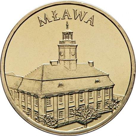 POLOGNE - PIECE de 2 ZLOTE - Villes de Pologne: Mława - 2011