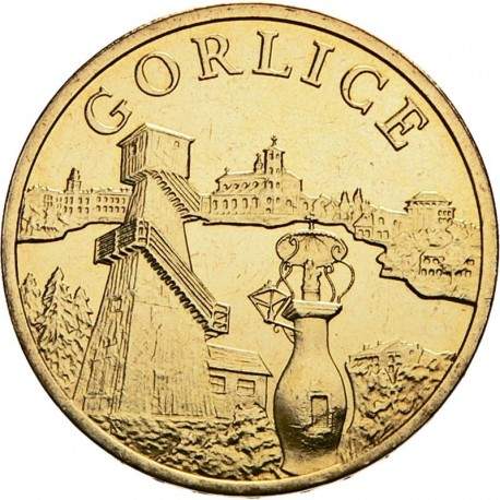 POLOGNE - PIECE de 2 ZLOTE - Villes de Pologne: Gorlice - 2010