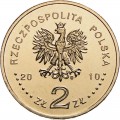 POLOGNE - PIECE de 2 ZLOTE - Villes de Pologne: Gorlice - 2010