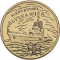 POLOGNE - PIECE de 2 ZLOTE - ORP Błyskawica - 2012