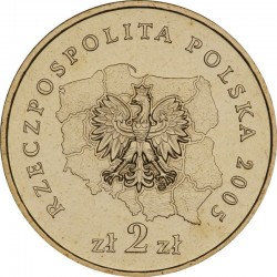 POLOGNE - PIECE de 2 ZLOTE - Voïvodie de Zachodnio Pomorskie - 2005