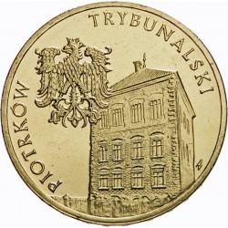 POLOGNE - PIECE de 2 ZLOTE - Villes de Pologne: Piotrkow Trybunalski - 2008