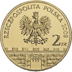 POLOGNE - PIECE de 2 ZLOTE - Villes de Pologne: Konin - 2008
