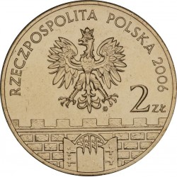 POLOGNE - PIECE de 2 ZLOTE - Chateau de Sandormierz - 2006