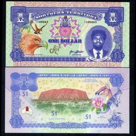 AUSTRALIE / NORTHERN TERRITORY - Billet de 1 Dollar - Robert Tudawali - 2018