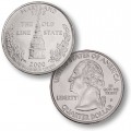 ETATS UNIS / USA - PIECE de 25 Cents (Quarter States) - Maryland - 2000 - D