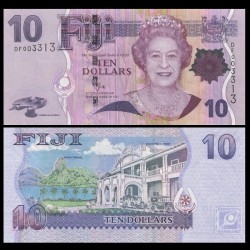 FIDJI - Billet de 10 Dollars - 2011