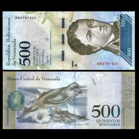 VENEZUELA - Billet de 500 Bolivares - 23.03.2017
