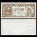 HONG KONG - Billet de 1 Cent - Elisabeth II - 1981 / 1986