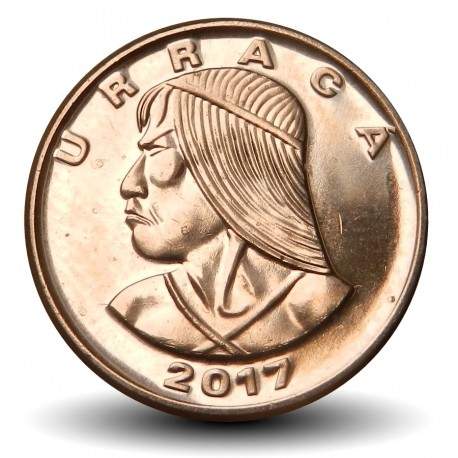 PANAMA - PIECE de 1 centésimo de BALBOA - Urracá - 2017