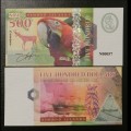 NIMROD ILANDS / ILES NIMROD - Billet de 500 DOLLARS - Ara / Bouquetin - 2018