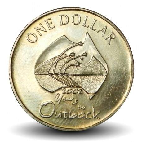 AUSTRALIE - PIECE de 1 DOLLAR - Année de l'Outback - 2002