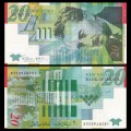 ISRAEL - Billet de 20 Nouveaux Shekalim - Moshe Shertok - Polymer - 2008